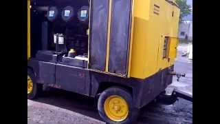 ATLAS COPCO compressor XRHS 385 Md in running condition [upl. by Ailerua599]