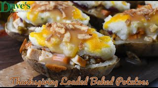 Thanksgiving Loaded Baked Potato 1 [upl. by Pasho707]