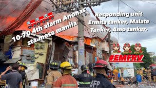 1070 ROAD 12 ANONAS ST STAMESA MANILA 110220 EMFRV  ERMITA MALATE FIRE AND RESCUE VOLUNTEER [upl. by Arimak]