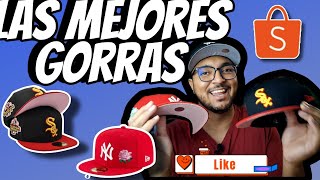 Compre 2 de las mejores Gorras new era clon que hay en Shopee  la calidad esta brutal [upl. by Atilegna]