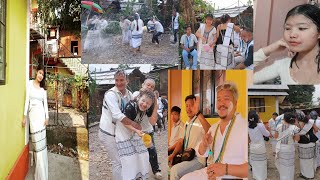 mopin festival celebration in pasighat  galo tribe Arunachal Pradesh ✨🌾🌾 happy mopin naru em [upl. by Caprice]