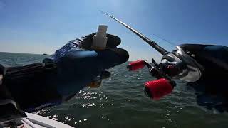 Fishing ARROYO CITYTX with my new luresSEF LURES Testing them [upl. by Delinda]