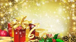 Snowflakes Falling Holiday Gift Motion Graphic Video Loop Free Download [upl. by Ilenna]