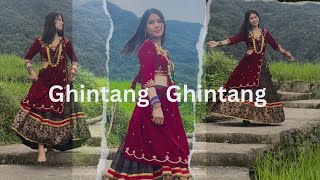 GHINTANG “GHINTANG”  Mero maya nau dada pari  Cover Dance By Reetu Magar coversong [upl. by Aneloc98]