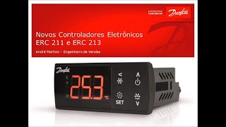 Novos Controladores ERC 211 e ERC 213  Danfoss Cool [upl. by Anibla]