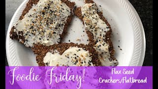 Flax Seed FlatbreadCrackers [upl. by Ainival]