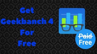 How to download geekbench 4 for free on iOS 2018 [upl. by Toblat]