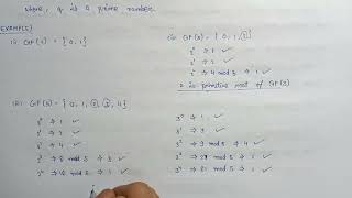 Basic Properties of Galois Fields GF polynomial operations over Galois Fields [upl. by Tedmund]