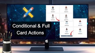 Conditional and Full Card Actions in Oracle APEX [upl. by Rumney305]