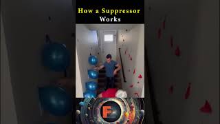 How a Suppressor Works funfacts science knowledge how physics [upl. by Dall]