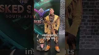 Dricus Du Plessis in BEAST MODE  Wildebeest  The Masked Singer SA shorts [upl. by Arotal533]