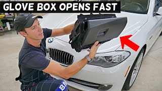 WHY GLOVE BOX OPEN FAST ON A CAR GLOVE BOX DROPS FAST [upl. by Ahsehyt]