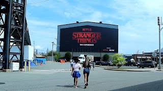 NYC Vlog Ep005 Going to the Stranger Things Experience in Brooklyn New York exploring and more [upl. by Gabrielle]