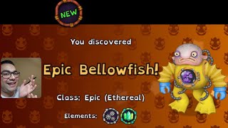 How to breed Epic Bellowfish on Ethereal island Breed Whisp  Dragong [upl. by Mulderig]