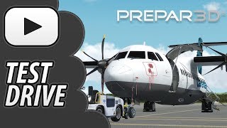 Carenado A42 500  Prepar3D V4  Test Drive [upl. by Niatsirhc]