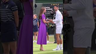 PrincessofWales gives out awards at Wimbledon shorts [upl. by Jaehne275]