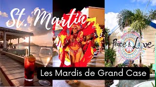 CARIBBEAN VLOG Celebrate St Martin Carnival at Les Mardis de Grand Case amp explore Orient Bay Beach [upl. by Atibat]