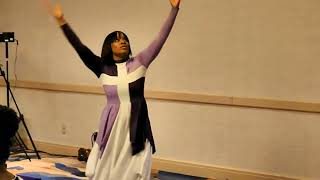 Praise Dance Lady Ty Smith Part 2 [upl. by Ilrebma]