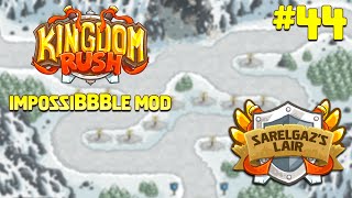 Kingdom Rush ImpossiBBBle Mod — Sarelgazs Lair Heroic Challenge [upl. by Buyse]