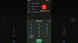 Airtel Free 25gb data airtel airtelfreeinternet [upl. by Otreblif]