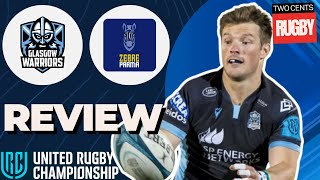 Glasgow v Zebre Rugby Match Reaction  URC Round 4 202425 [upl. by Atiuqihs]