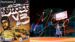 NBA Street V3 Gameplay HD PS2 PCSX2 Nuggets vs Nets [upl. by Melinde]