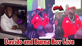 Wizkid in TEARS as Davido and Burna Boy CRUISE in the Street of Abuja [upl. by Noedig346]