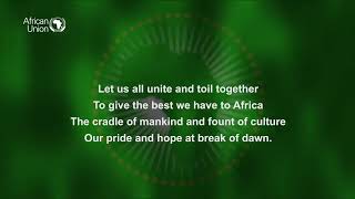 African Union Anthem English Version [upl. by Bordy]