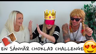 CHOKLAD CHALLENGE MED JOCKIBOI amp JONNA [upl. by Nohtahoj]