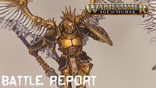 Stormcast Eternals vs Skaven  Warhammer Age of Sigmar Battle Report [upl. by Eimile]