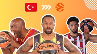 Türkiyenin Orta Sıra Takımlarından EuroLeaguee Giden Oyuncular [upl. by Ellenad]