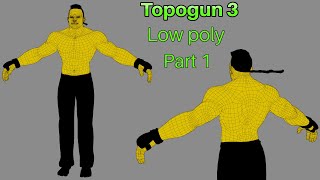 Low Poly Character Tutorial In Topogun 3 And Maya Part 1 [upl. by Marketa]