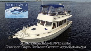 SOLD  2006 40 Mainship 400 Trawler HD By American Marine [upl. by Budd]