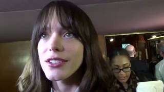 Stacy Martin Interview Tale of Tales Premiere [upl. by Ani5]