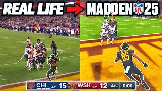 I Recreated TOP PLAYS From NFL Week 8 in Madden 25 [upl. by Gilroy]