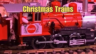 Christmas Trains TrainTopia in Frisco TX [upl. by Ilak]