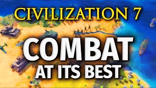 THE BEST COMBAT SYSTEM  Battlefields Commanders amp Units in Civilization 7 [upl. by Akemeuwkuhc]