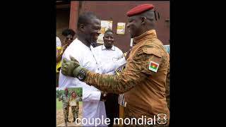 hommage à commandant oumarou yabré et son frère jumeau le Président capitaine Ibrahim Traoré [upl. by Elkcim]