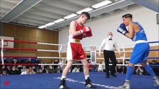 Boxen in Velbert am 27022022  Arfat Jousupov  Team Fight Oelde vs Kornel Lipiec  Velberter BC [upl. by Yenttirb]