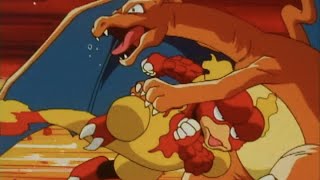 Charizard vs Magmar  Pokémon Adventures in the Orange Islands  Official Clip [upl. by Melva]