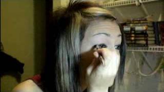 Emo Scene Makeup tutorial [upl. by Hal]