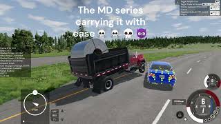 MD Series Beamng Drive Crazy Capacity and payload [upl. by Nnyleimaj]