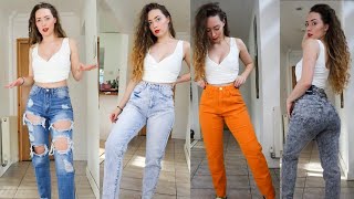 MissGuided Mom Jeans  Will They Fit [upl. by Scotti]