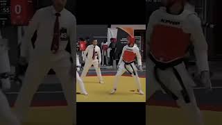 Taekwondo match viralvideo ytshorts [upl. by Allemat848]