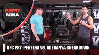 Dominick Cruz Breakdown Alex Pereira vs Israel Adesanya  ESPN MMA [upl. by Schonfield]