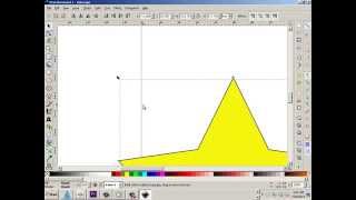 0102 Gcodetools Inkscape Creating a filled object [upl. by Kihtrak]