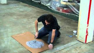 How to Paint Your Floor With EpoxyShield [upl. by Yvad684]