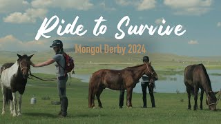 Ride to Survive  Mongol Derby 2024  Full Ep 4 [upl. by Micheil]