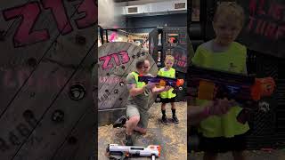 Watch as this dad shows his son the ropes of loading a Nerf Gun🔫 FatherSonBonding NerfFun DadLife [upl. by Tearle662]