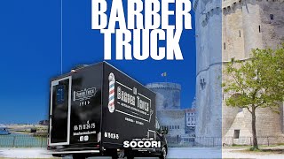 Camion magasin  LB Barber Truck  La Rochelle [upl. by Ennazzus]